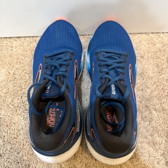 Brooks Glycerin GTS 21 Running Shoes Mens Size 9 Blue Stability 1104201D474 main image 6
